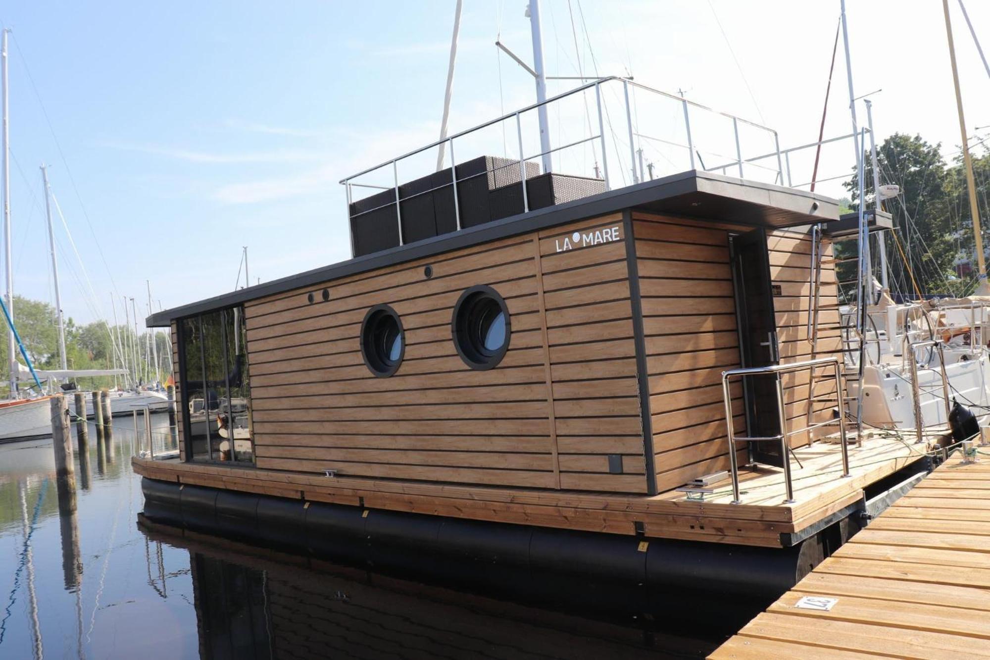 Hotel Houseboat Leni, Flensburg Exterior foto