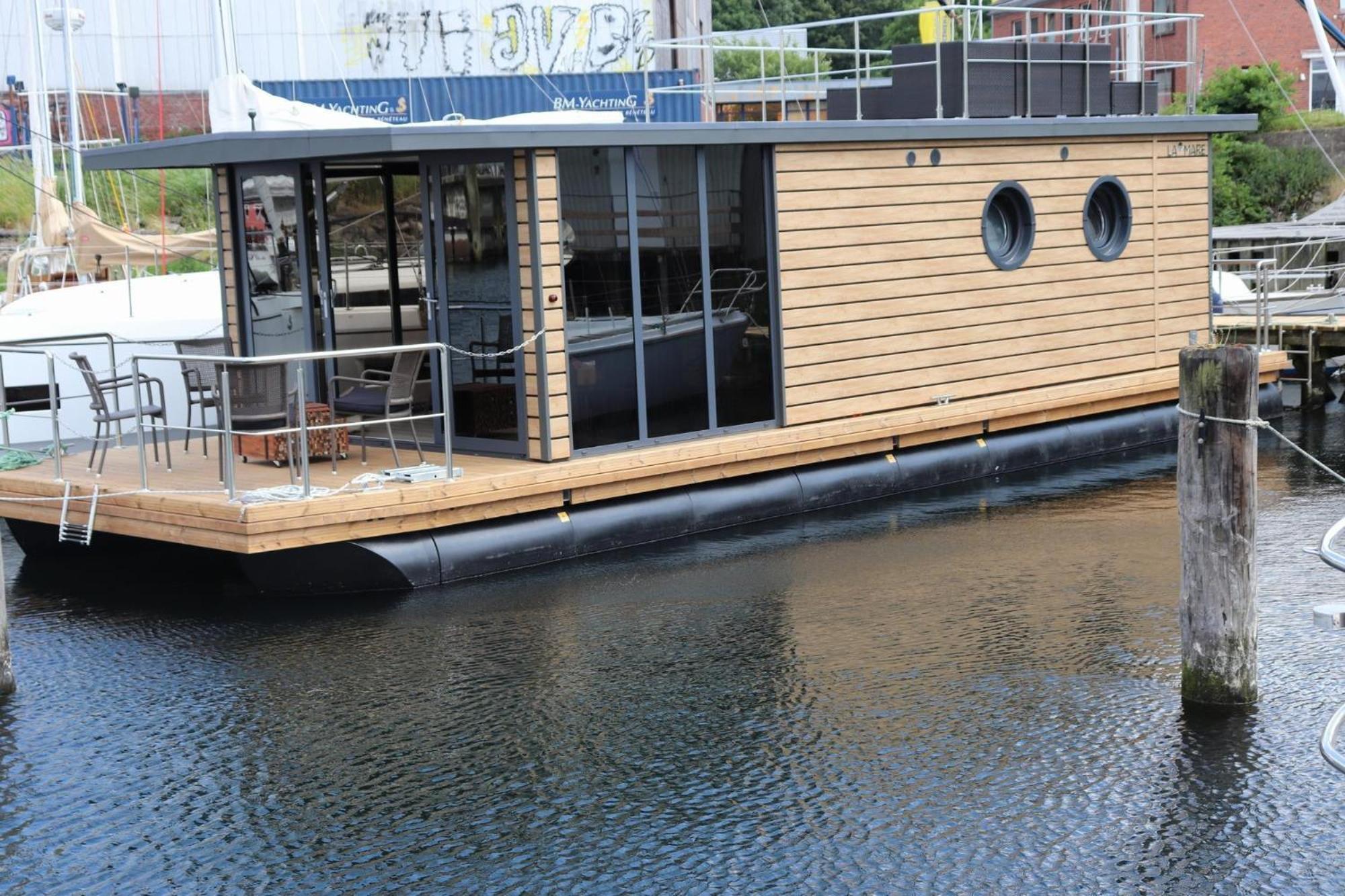 Hotel Houseboat Leni, Flensburg Exterior foto