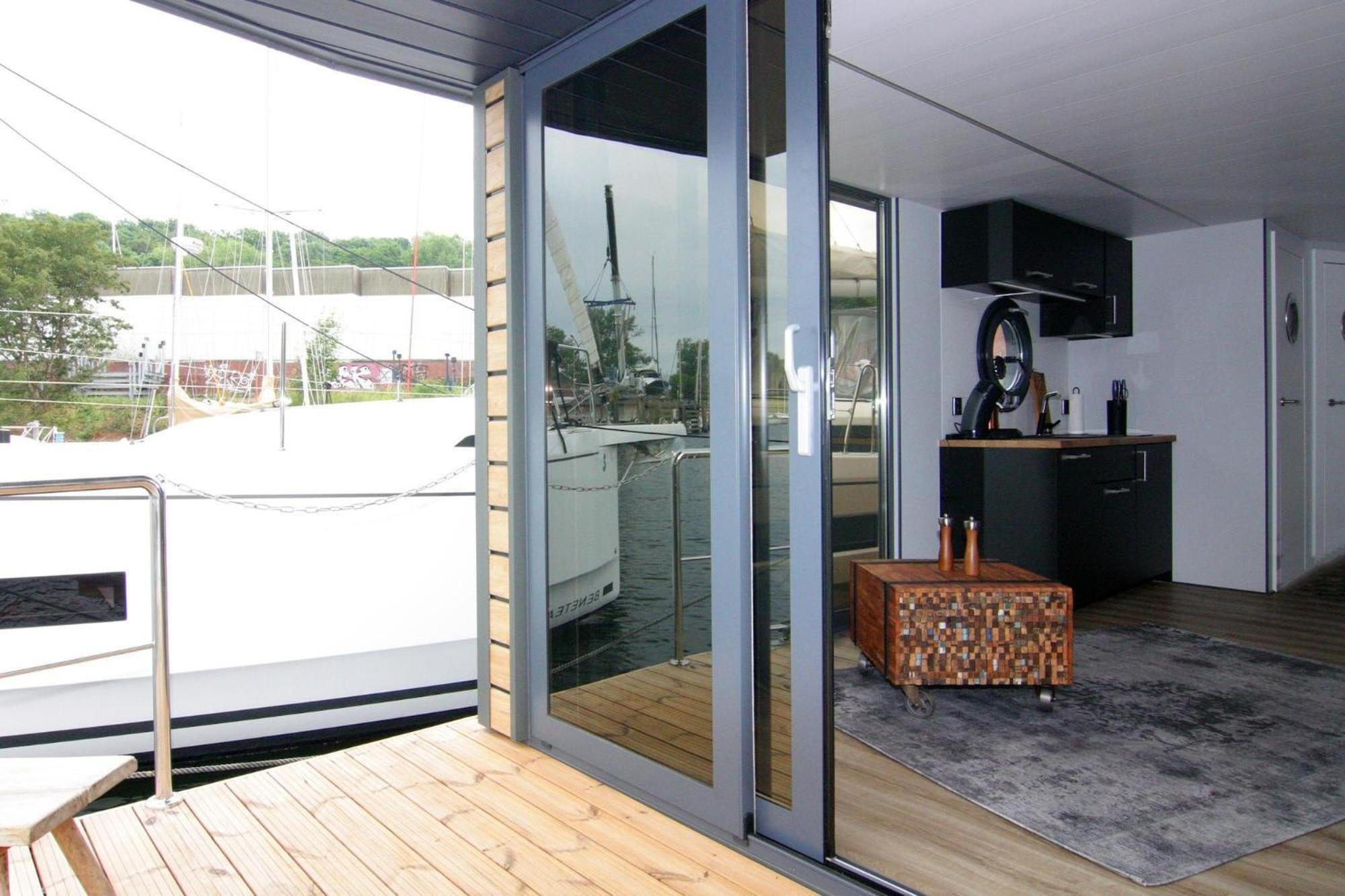 Hotel Houseboat Leni, Flensburg Exterior foto
