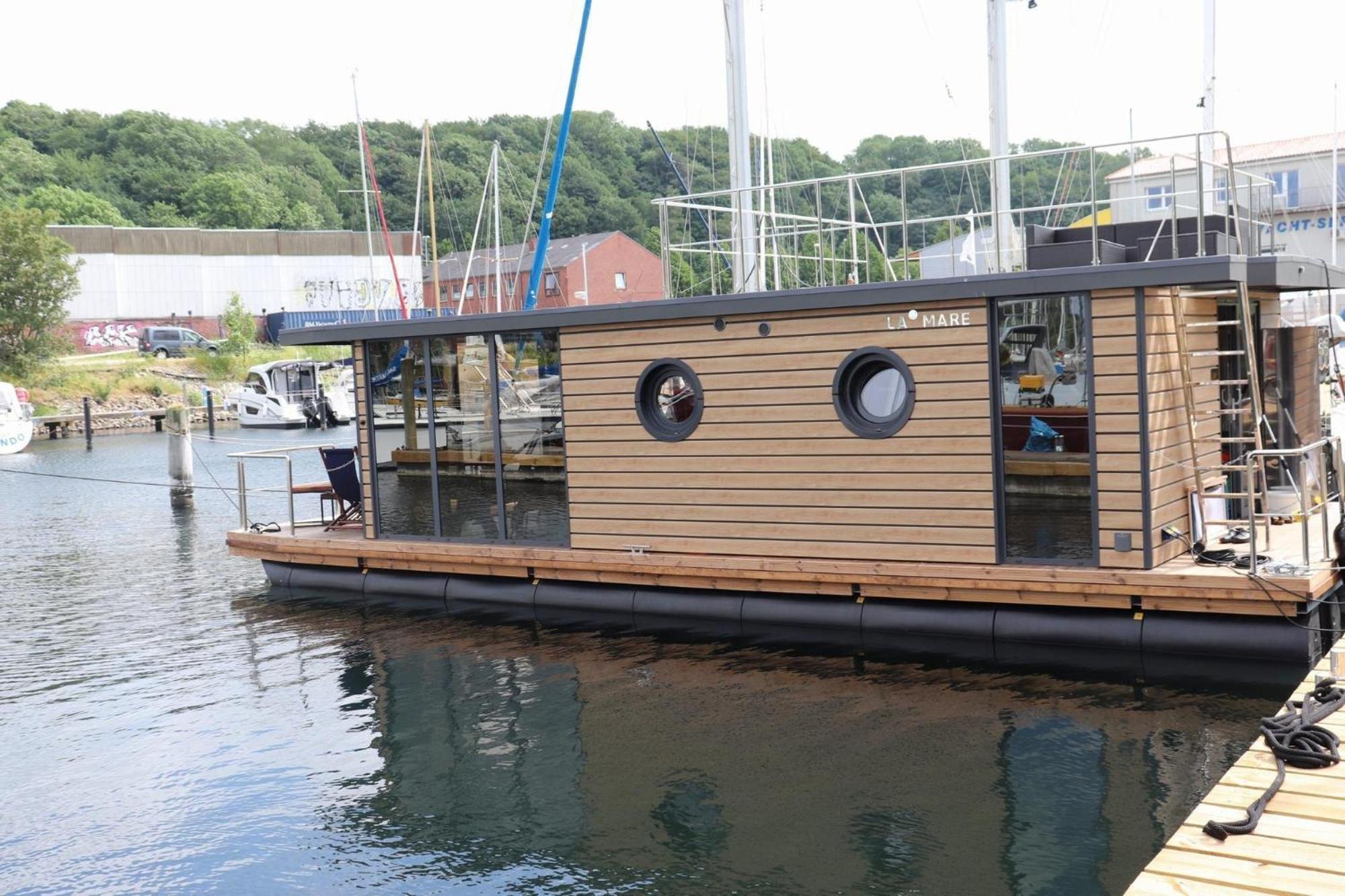 Hotel Houseboat Leni, Flensburg Exterior foto