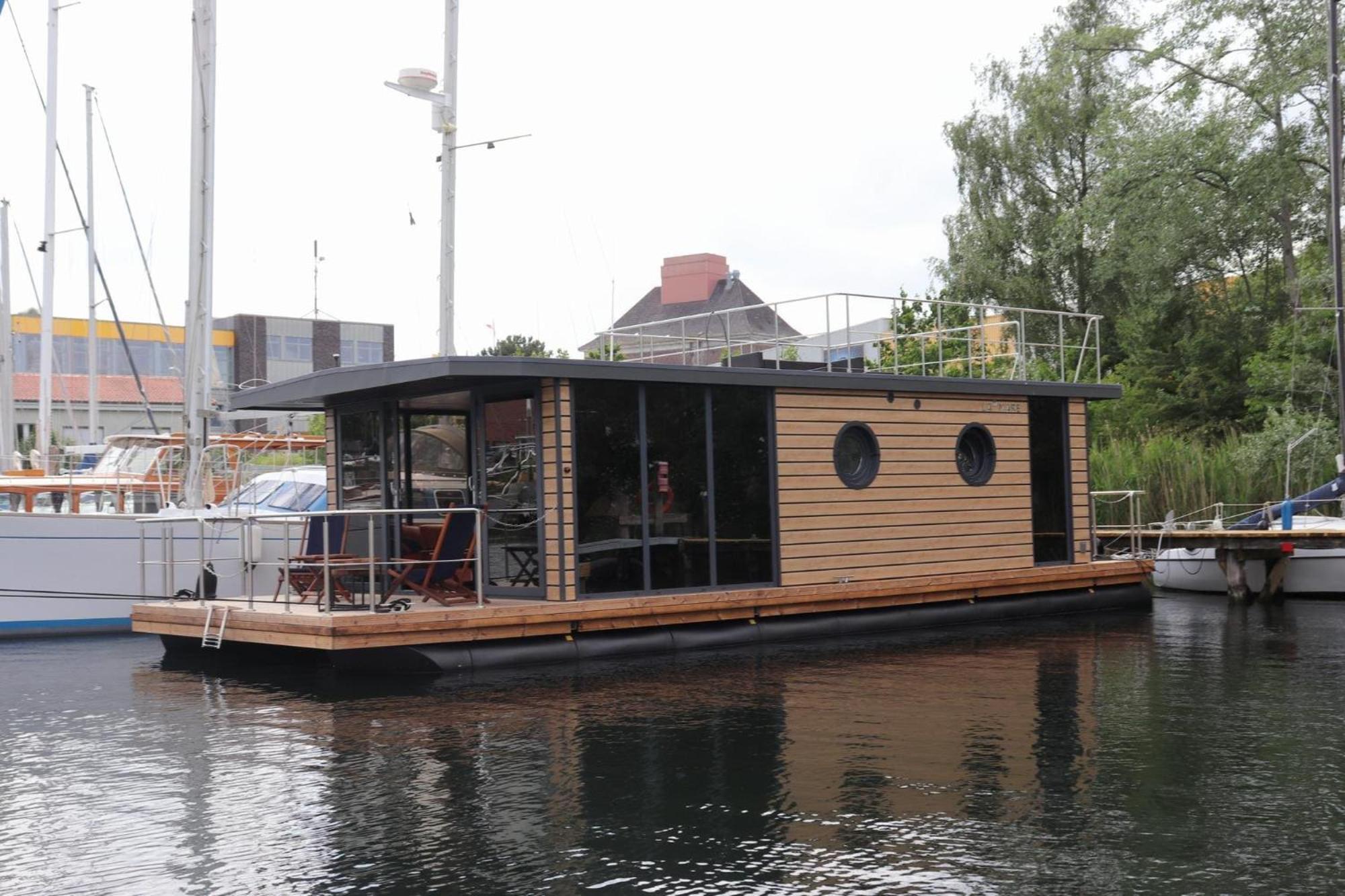 Hotel Houseboat Leni, Flensburg Exterior foto