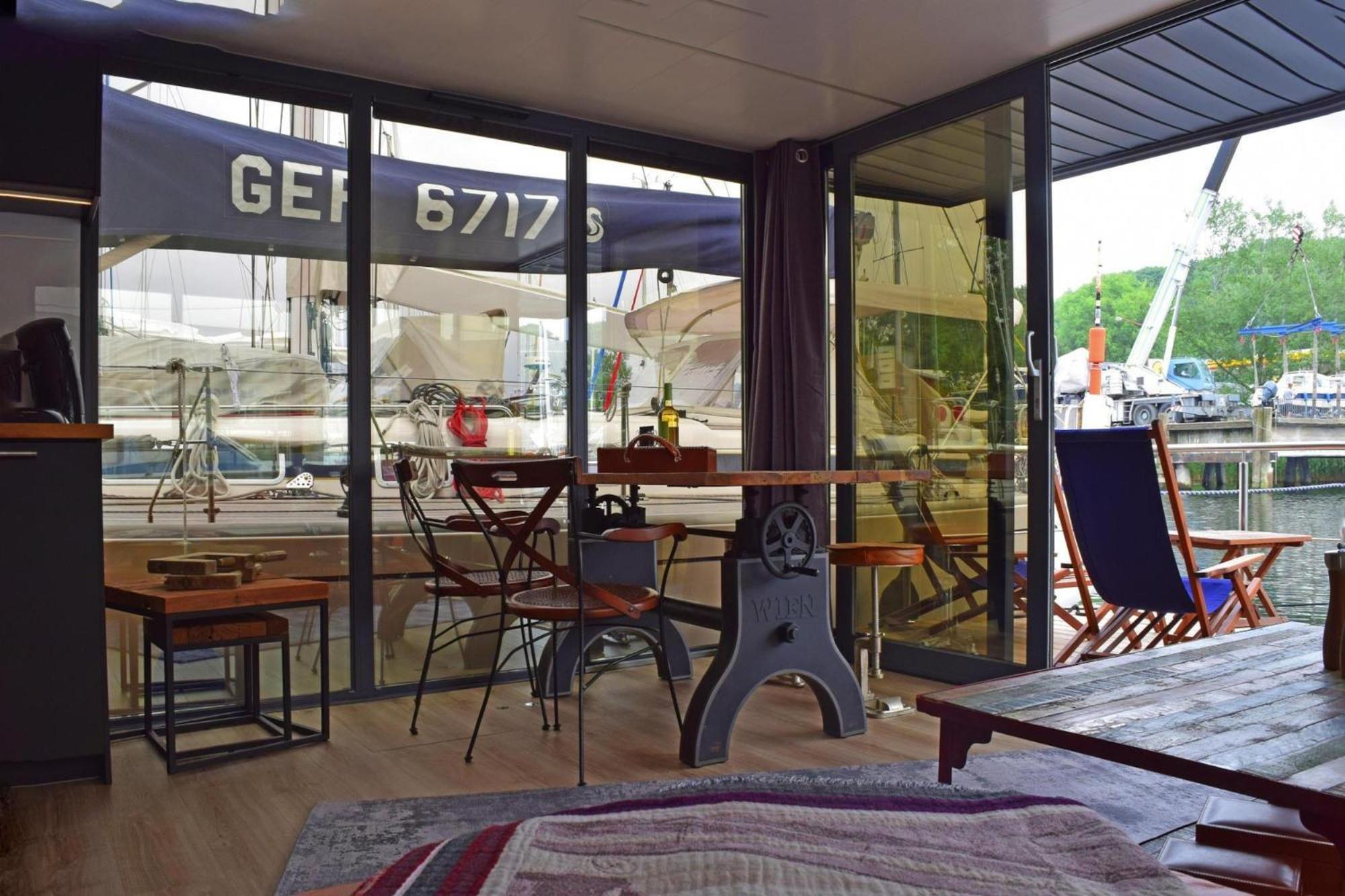 Hotel Houseboat Leni, Flensburg Exterior foto