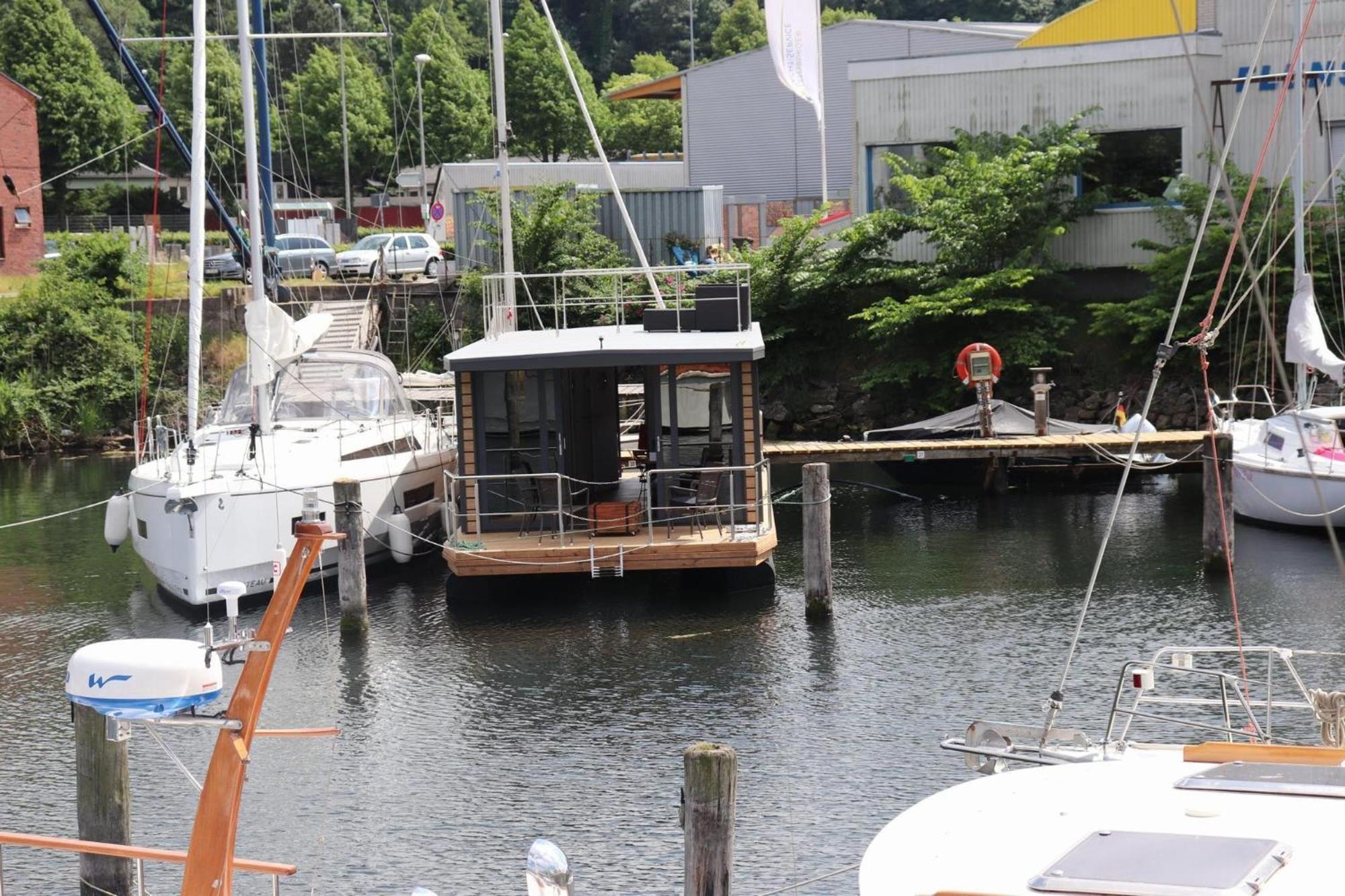 Hotel Houseboat Leni, Flensburg Exterior foto
